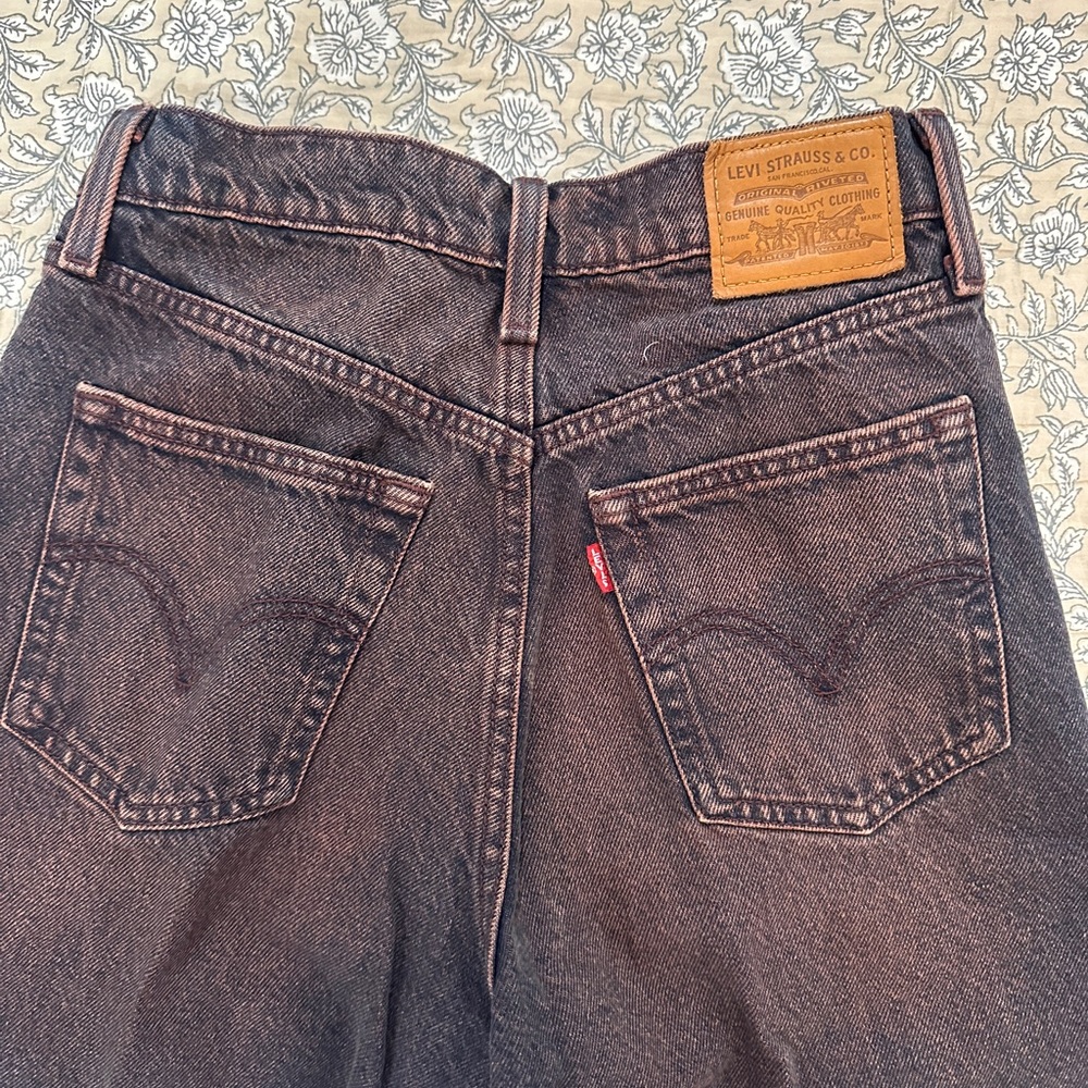 Ribcage wide leg Levi jeans